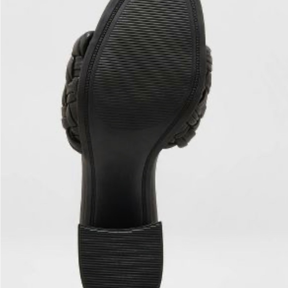 Women's Dorothy Slide 2.5” Heels with woven front detail- A New Day - Picture 4 of 8